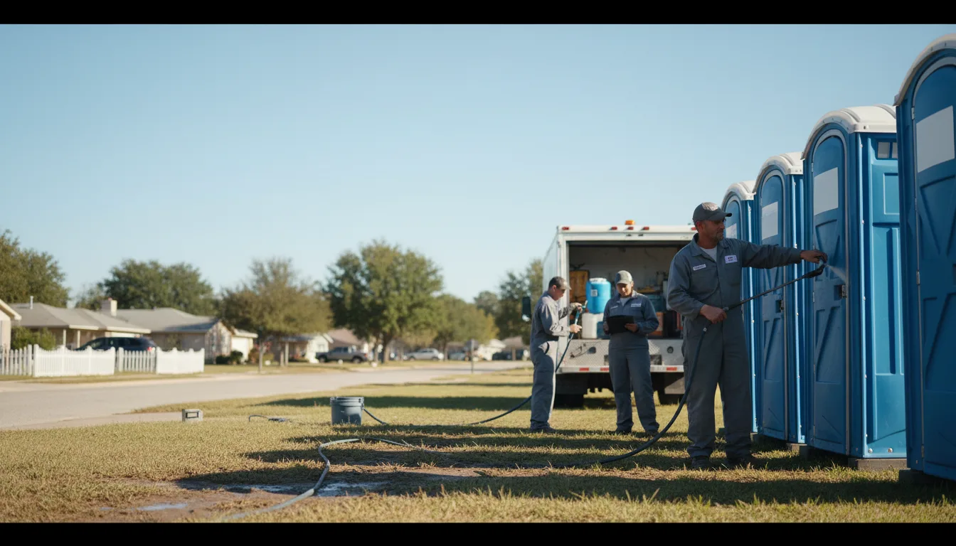 Long-Term Portable Toilet Rental in Pasadena, MD near me